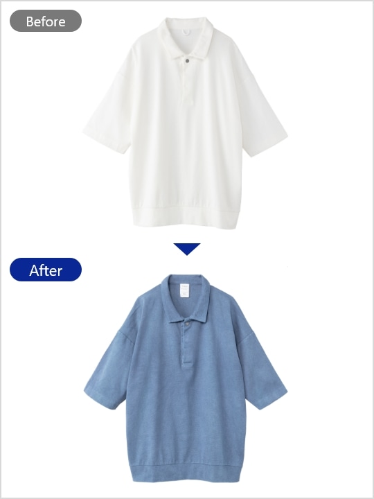 藍染のbefore~afterの画像1