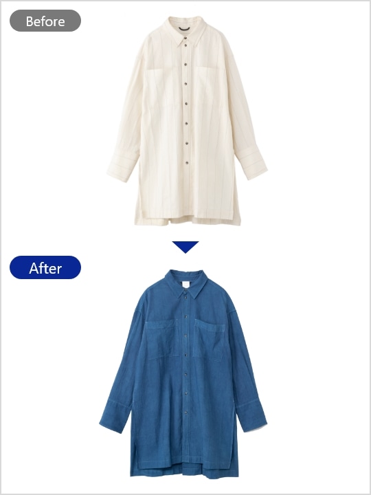 藍染のbefore~afterの画像2