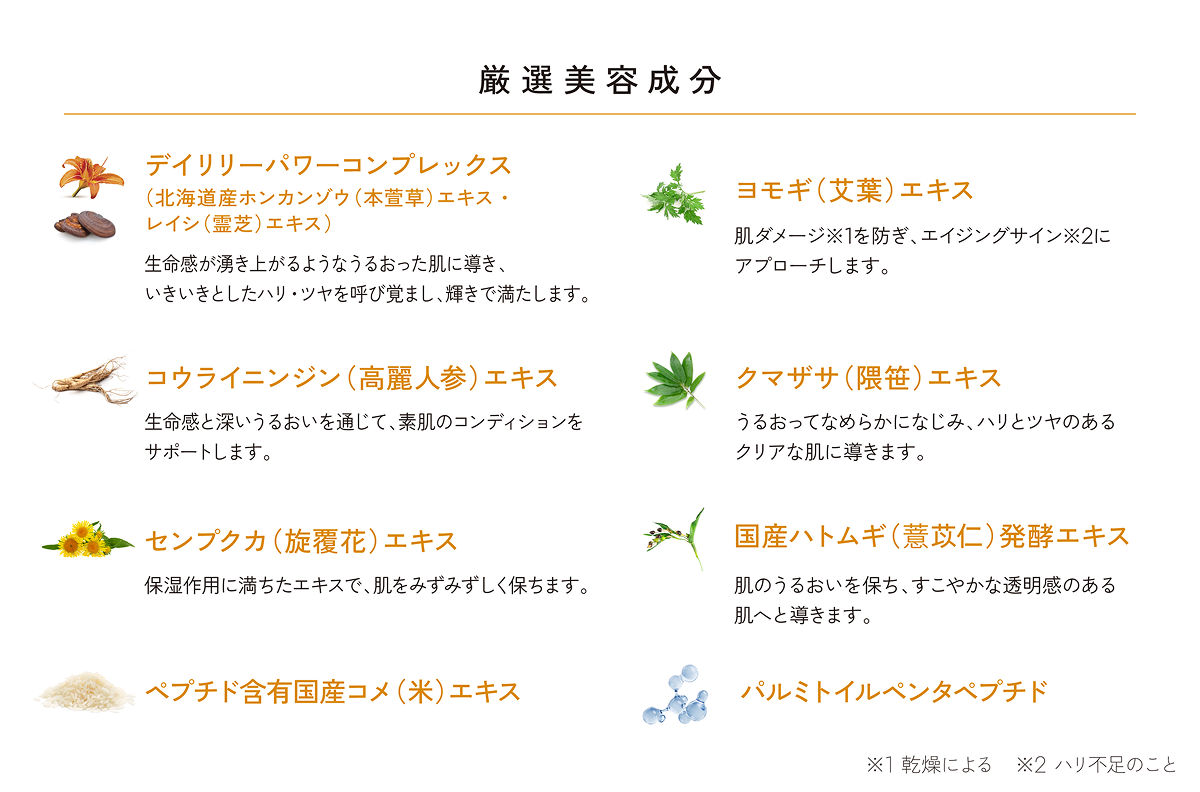 厳選美容成分表
