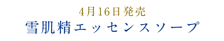 雪肌精 くすみの原因※を一掃、ニキビも防ぐ*。自然のめぐみを凝縮した、和漢美容石けん。