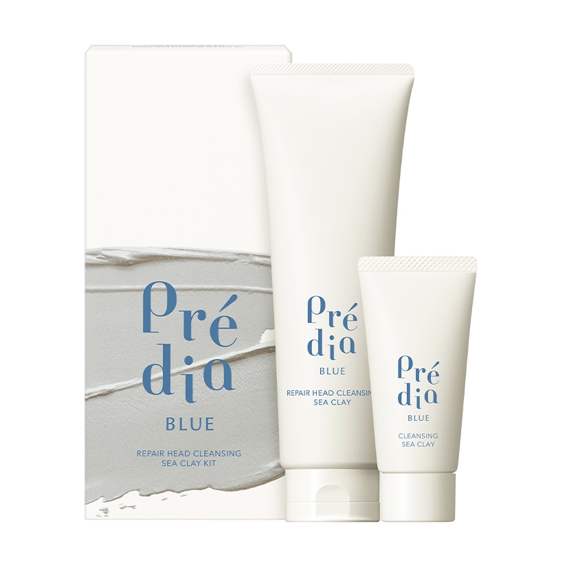Predia BLUE リペア ヘッドクレンズ クレイ キット
