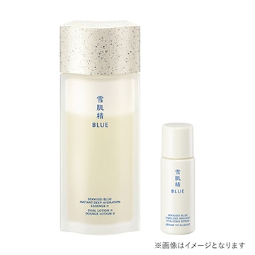 雪肌精 BLUE　ディープ ハイドレイティング　エッセンス リキッド Ⅱ（ラディアントセラム キット）